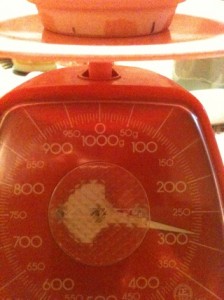 復活したお茶碗の重さ